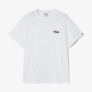 [휠라]FILA 공용 베이직 리니어 반팔티 FS2RSH2101X-OWH