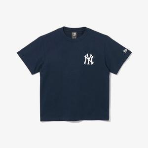 갤러리아 [뉴에라키즈] MLB 뉴욕 양키스 파르페 티셔츠 이브닝 블루 (14681141)