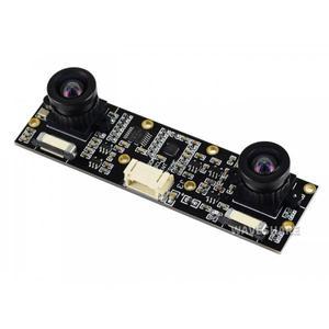 IMX219-83 스테레오 카메라, 8MP 쌍안 모듈, 딥 비전, 듀얼 라즈베리 파이 CM3/3 + 지원