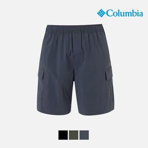 [컬럼비아]남성 우븐 카고 숏 팬츠_챠콜 (C62-YMD802)
