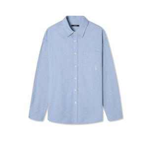 [애드호크] 남성 베이직 원포켓 옥스퍼드 셔츠 (SKY BLUE) (HBRLS30)