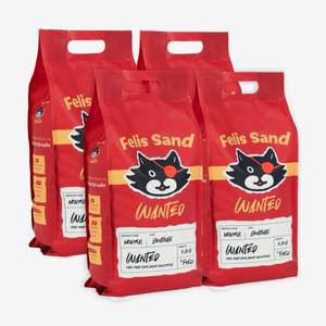 닥터펠리스 펠리스샌드 원티드 4.3kg 4개 벤토나이트 카사바