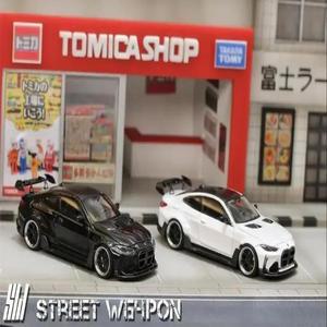다이캐스트 모델 자동차, 사전 주문, SW 1:64 G82 M4, 블랙/화이트 리미티드 500