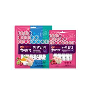 [하림펫푸드] 밥이보약 CAT 하루양갱 30개입세트+유리너리 56g /고양이 츄르