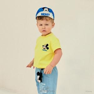 [보리보리/디즈니베이비]디즈니미키와도널드티셔츠(YELLOW)_79R321003