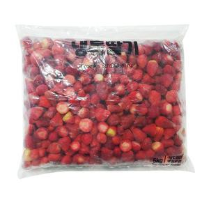 이안 냉동 딸기 5kg 이집트산 벌크 포장