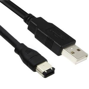 표준 구리 와이어 1394 USB AM to 6P 핀 사운드 카드 연결 코드 IEEE400 3M
