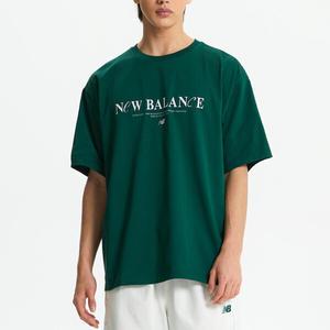NB. UNI 플라잉 레터링 반팔티 (SEMI OVER FIT) NBNEF21433-62