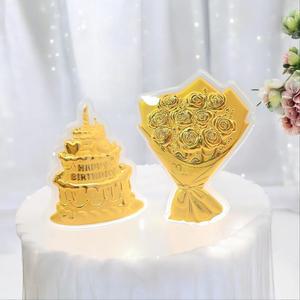 순금 케이크 꽃다발 0.2G 0.3G  콩알금 골드바 부모님 여자친구 기념일 황금 친구 생일 화이트데이 선물