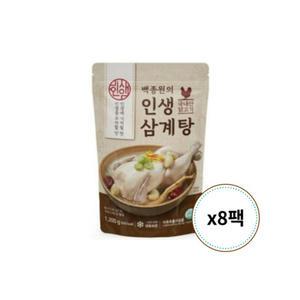 더본코리아 백종원의 인생삼계탕 1.2kg x 8개