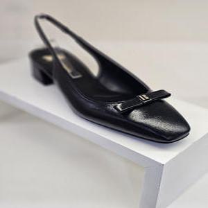 [바바라][바바라] 바바라 BBH501 리본장식 데일리 슬링백 (P003537685)