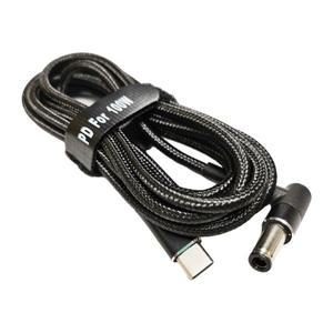 ASUS 노트북용 전원 어댑터 케이블 컨버터 C타입 to 6.0x3.7mm 미끼 라인 PD 100W 편조 1.8M 1 개