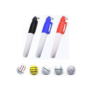 마킹펜세트 3p 골프공 유성펜 볼라이너 펜슬 볼마크