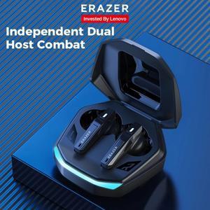 레노버 ERAZER XT86 블루투스 5.4 무선 이어폰, 게이밍 헤드셋, 스포츠 듀얼 모드, 마이크 포함, GM2PRO 업