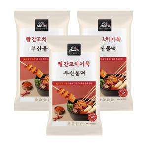 고래사어묵 빨간꼬치어묵&부산물떡, 616g, 3개