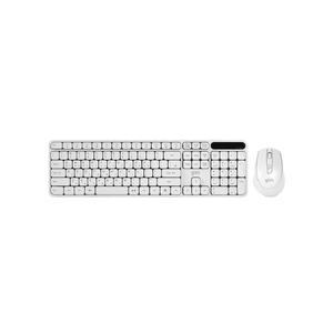 지클릭커 OFFICEPRO WMK70 사일런스L 무선 키보드 마우스 세트 (화이트)