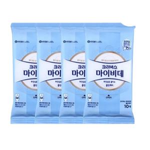 [크리넥스] 마이비데 클린케어 휴대용 물티슈 10매 x 15팩