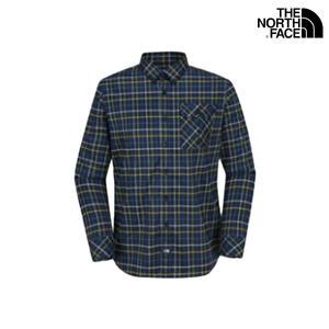 노스페이스 남성 메이플 긴팔 셔츠FM1NH8LI50A-NAV