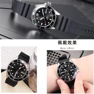 CASIO 황새치 MDV106-1A MDV-107 MTP-VD01 MDV-106D efr-303l 스트랩 남성용 손목 밴드 팔찌 22mm 스포츠