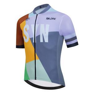 Syn Raudax 사이클링 저지 남성 자전거 탑 MTB 셔츠 Mountain Road Riding Clothing 반팔 여름 사이클리스