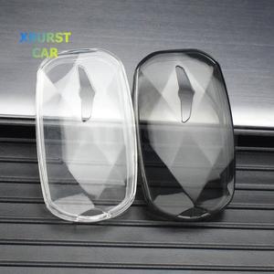 차키케이스 현대 창세기 GV60 G90 G70 G80 EQ900 열쇠가없는 보호 액세서리에 대한 투명 TPU 자동 Fob 자동차 케이스 커버