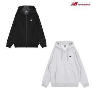 [뉴발란스] UNI 에센셜 스몰로고 후드집업_NBMDFCO103