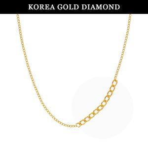 갤러리아 순금 목걸이 24k 금 여자 일반 체인 3.75g