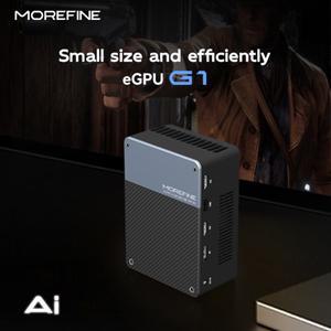 MOREFINE 2025 새로운 미니 Pc GPU G1 AI RTX 4090M/4080M/4060 슈퍼 그래픽 카드 16GB GDDR6 Thunderbolt3