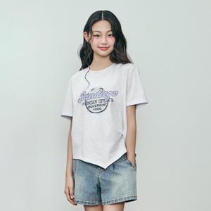 [롯데백화점]행텐 틴즈 여아 쿨링 꼬임 반팔 티셔츠 (14520-131-408)