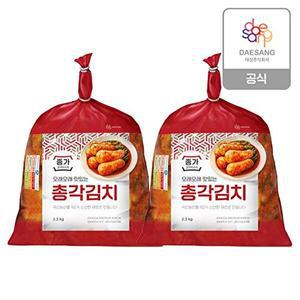 [종가][종가] 총각김치2.3kg*2EA