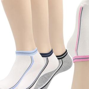 남자 여자 발목양말 세로두줄 10켤레 세트 순면양말