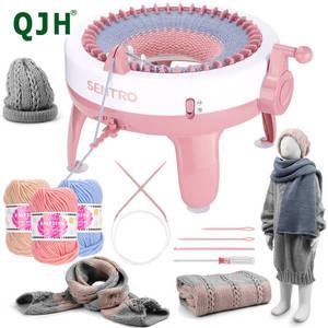 니팅머신 뜨개질 기계 SENTRO 40 바늘 스마트 직조 직기 입문용 라운드 회전 크로 셰 스카프 모자 양말