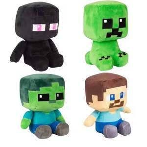 마인크래프트인형 20cm 게임 그림 세계 동물 봉제 인형 Enderman 플러시 컬렉션 Chrismas