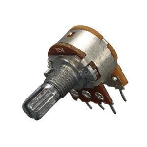 ALPS 오디오 앰프 볼륨 듀얼 유닛 하이파이 전위차계 RK163 B10K 10KBx2 6 핀 20mm 예리한트 1개
