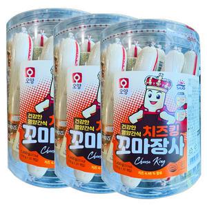 사조오양 치즈킹 꼬마장사 1.4kg x 3개 간식소시지