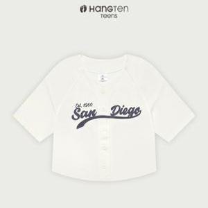 [행텐주니어](순천모다)틴즈 여아 쿨링 베이스볼 반팔셔츠 14520-131-415-31
