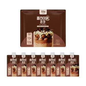 플라이밀 초코라떼 단백질쉐이크 쉐이크 45g × 7개