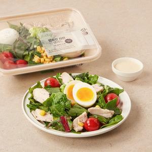 [키친델리] 반숙란 치킨 샐러드 220g