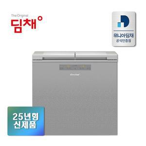 25년형 [딤채] 2도어 153L 뚜껑형 김치냉장고 EDL16KBWSST1 스파크실버