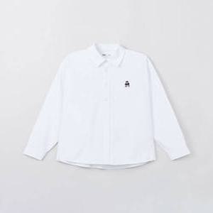 SPAO 스파오 (우디) 옥스포드 오버핏 셔츠_SPYWF23C52 547800