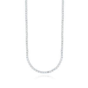 [로이드]동아수성 [기간 한정 20%OFF] 화이트 타임리스 3MM 베이직 테니스 목걸이 (40CM) LLNB23330T