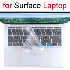 Microsoft Surface Laptop 용 키보드 커버 7 6 5 4 3 2 13 15 Studio GO 2 실리콘 보호기 스킨 케이스 TPU