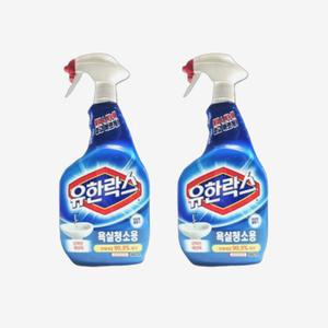 1+1 유한락스 욕실청소용 대용량 스프레이형 900ml