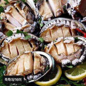 완도특특大활전복 16미(미당 91g~105g)