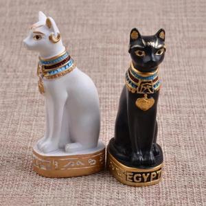홈장식 고양이 이집트 입상 빈티지 여신 Bastet