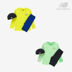 [롯데백화점]뉴발란스 재머 래쉬가드 세트 NK9RF2201U