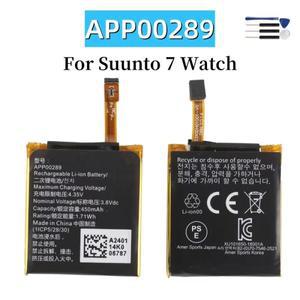 SUUNTO 7 1ICP5/28/30 450mAh 3.8V 스마트 워치 폰용 새 APP00289 충전식 배터리