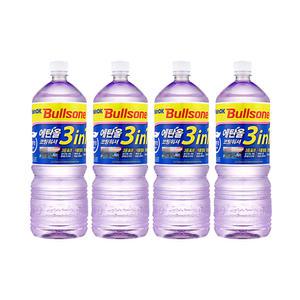 불스원 레인OK 에탄올 3in1 코팅워셔액, 1.8L, 4개입