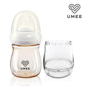 PPSU 160ml 배앓이안심 웜커버젖병 화이트 1개입 (젖꼭지 포함)
