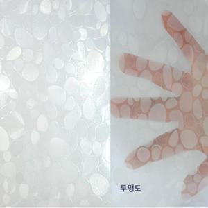 창문용시트지/ 무점착 조약돌(100×200㎝)